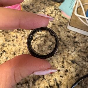 Oura ring gen 3 heritage black mens size 10